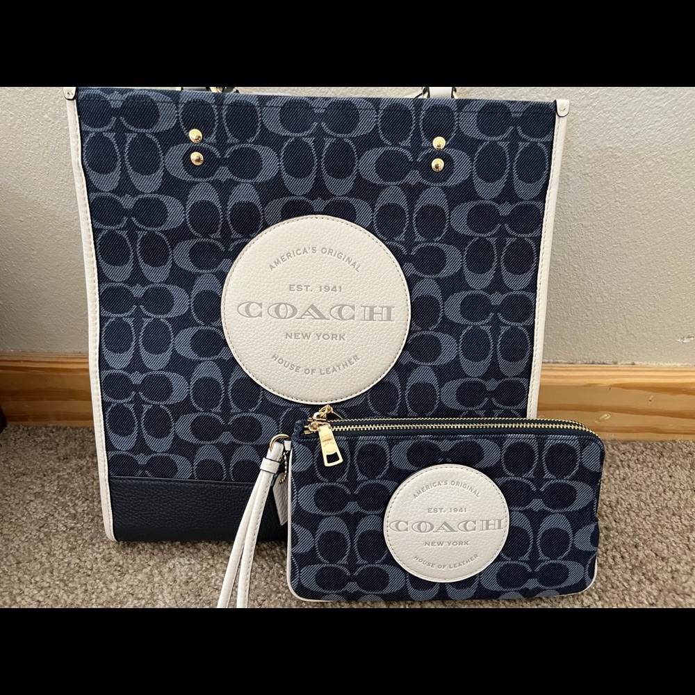 Coach handbag and wallet